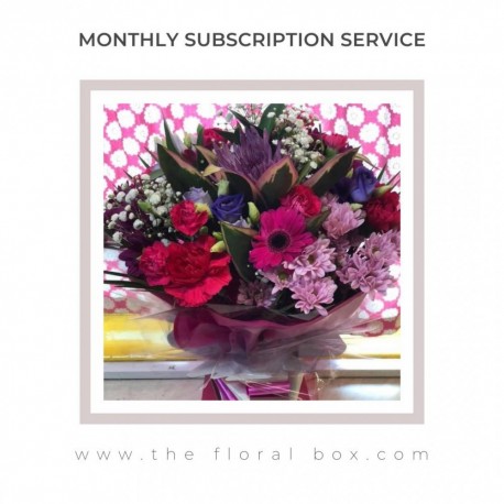 Monthly Flower Delivery Subscription Service